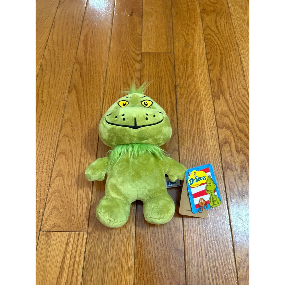 Aurora Dr Seuss The Grinch Dood Plushie Green Stuffed Animal 9.5" 5414453 NEW